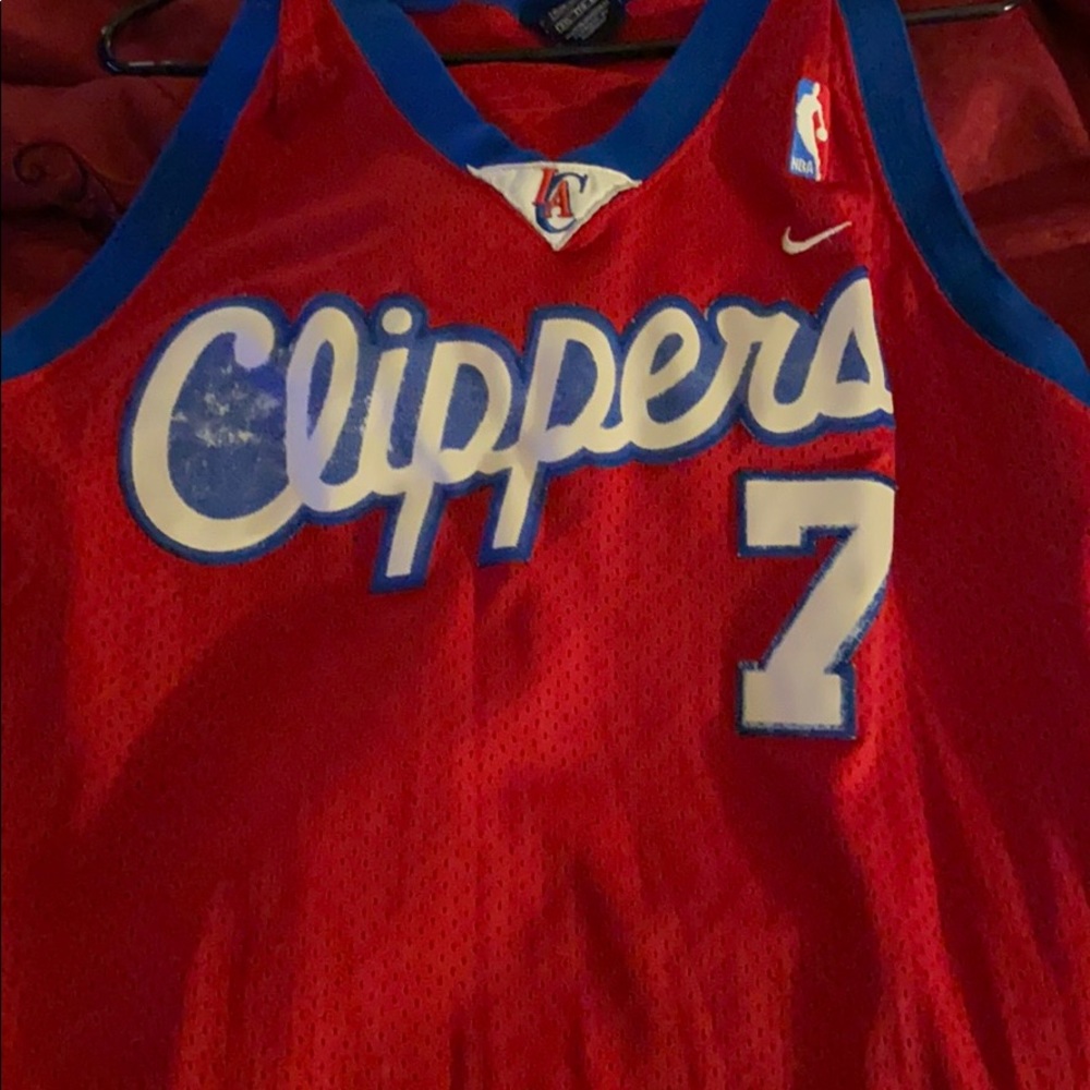 Lamar Odom Nike clippers jersey